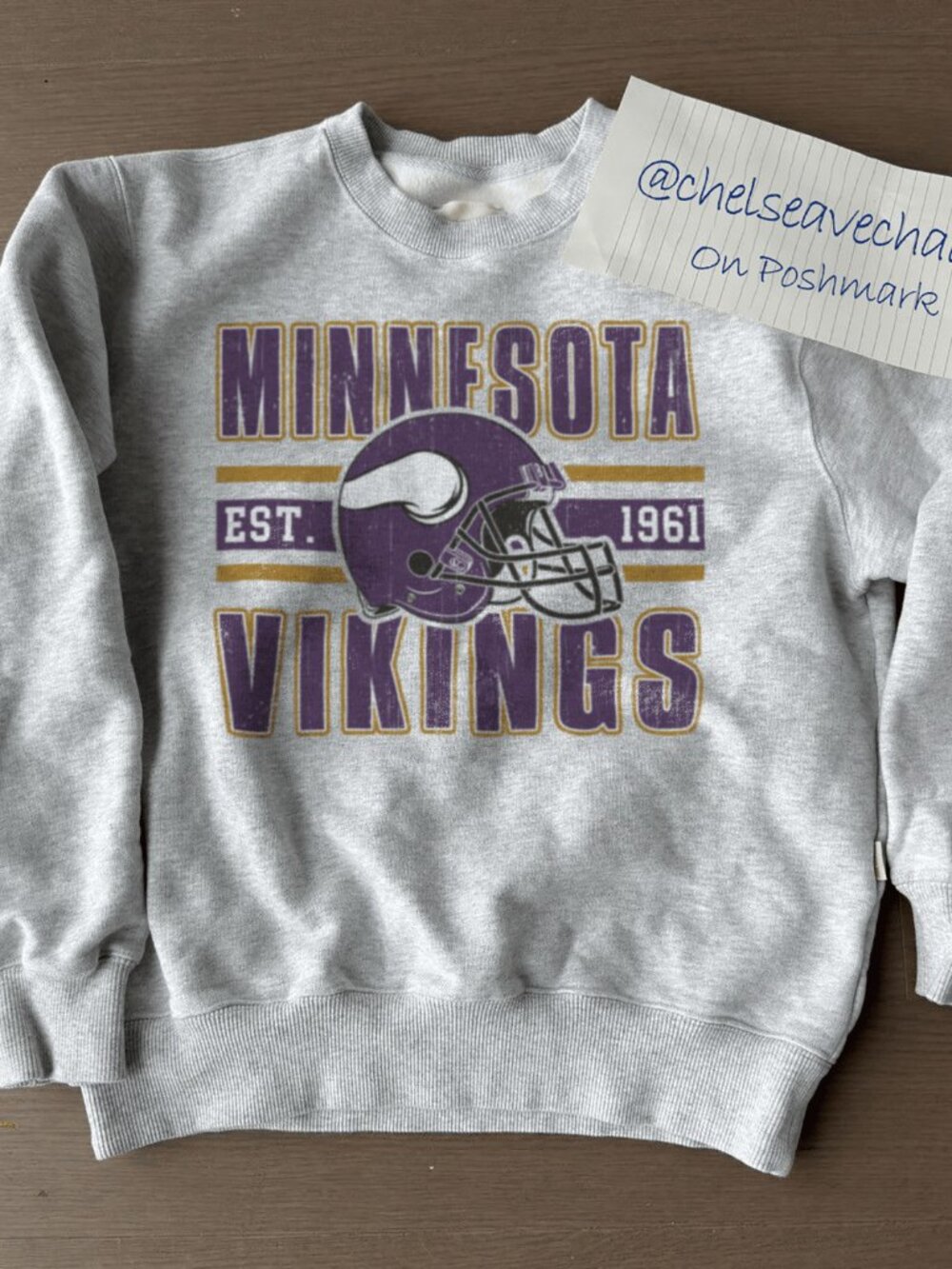 Vintage Minnesota Vikings Sweatshirt NFL Minnesota Vikings Football Unisex Shirt